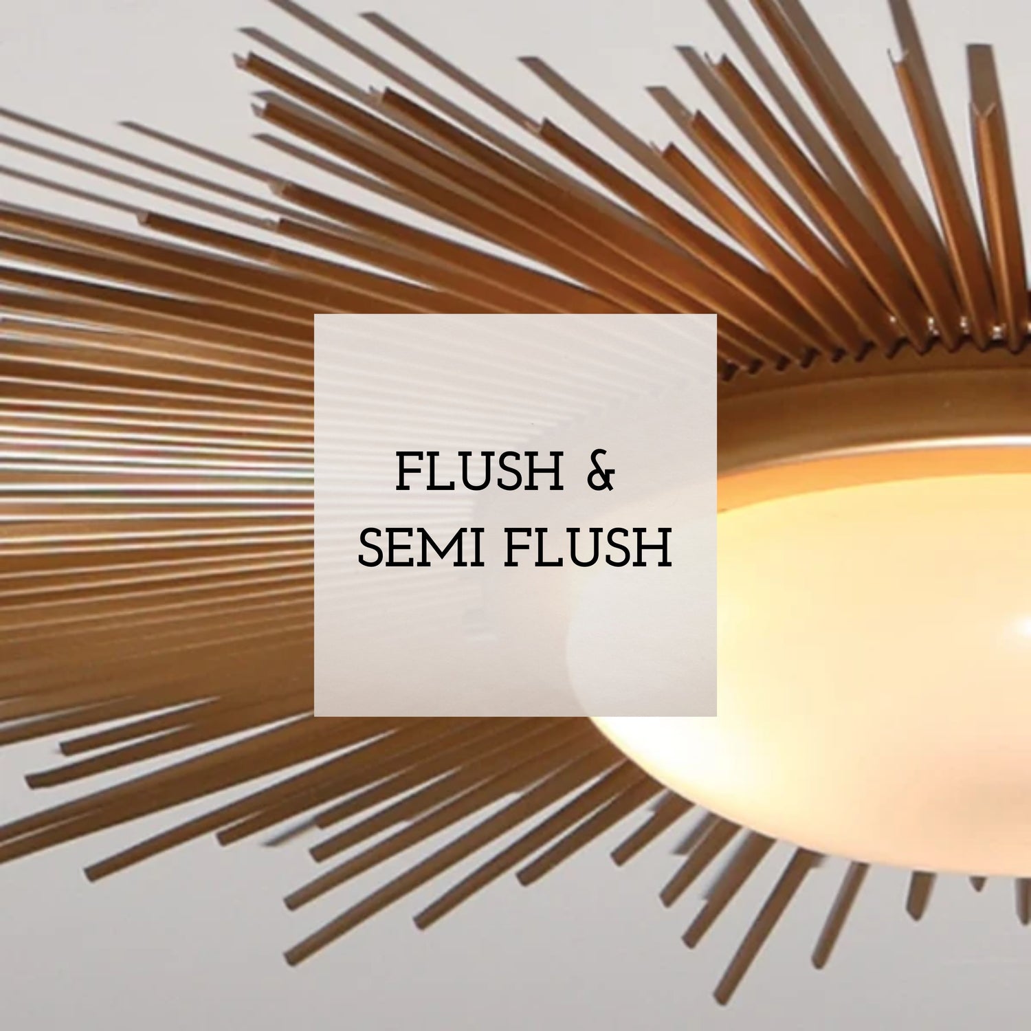 FLUSH & SEMI FLUSH