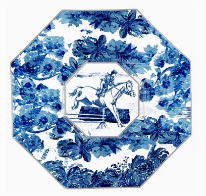 EQUESTRIAN JUMPER TOILE PLATE