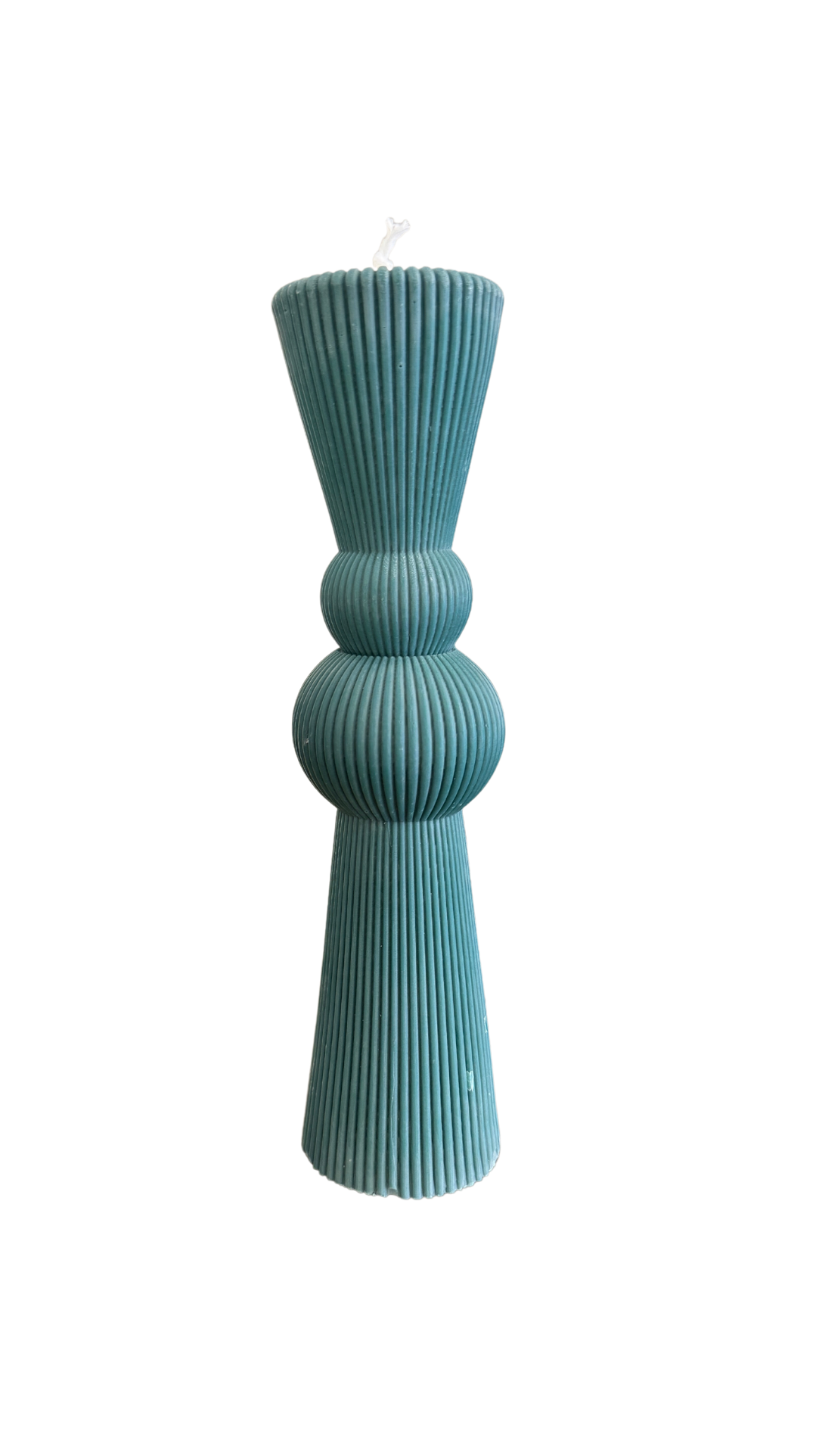 RIBBED PILLAR CANDLE